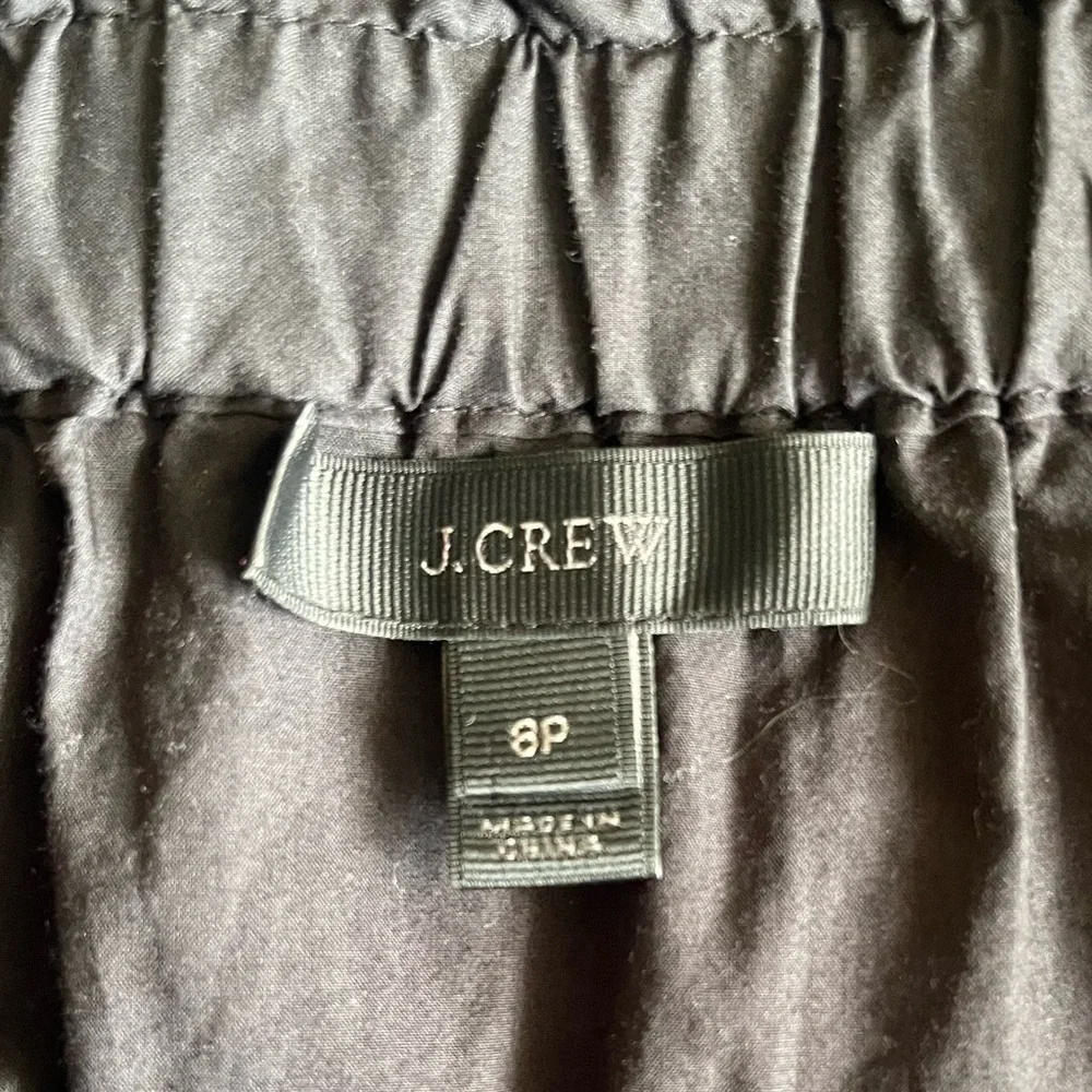 J.Crew Black Off-Shoulder Blouse